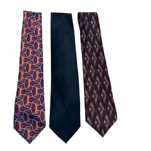 3 Men’s Silk Ties